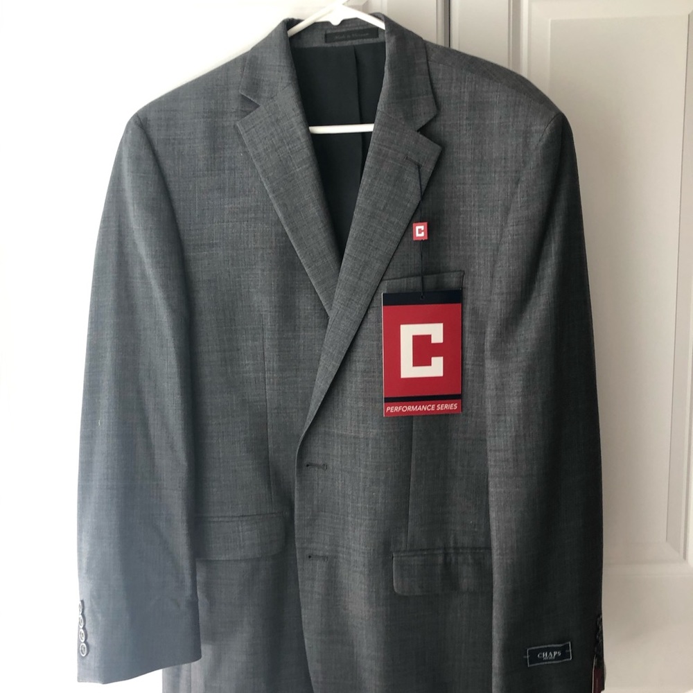 Chaps grey suit